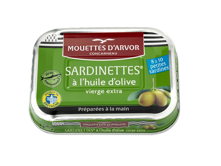 Mes P'tits Plaisirs Sardines, à l'huile d'olive vierge extra - Connétable
